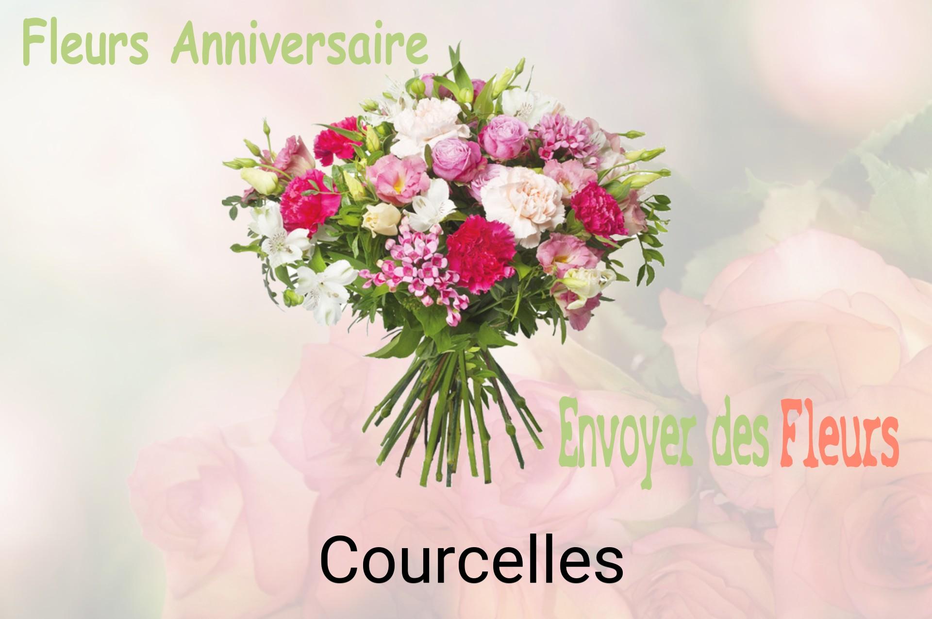 Bouquet de fleurs d’anniversaire livré à Courcelles