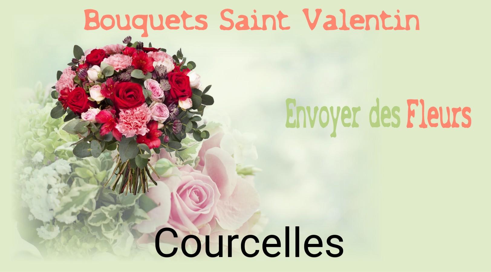 Roses de Saint-Valentin livrées à Courcelles